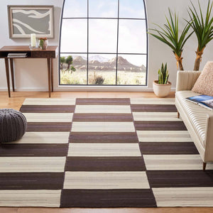 Safavieh Kilim Rug Collection KLM820A - Beige / Brown