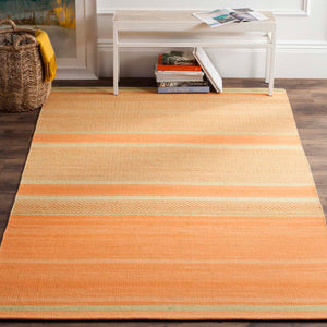 Safavieh Kilim Rug Collection KLM952D - Orange / Lime