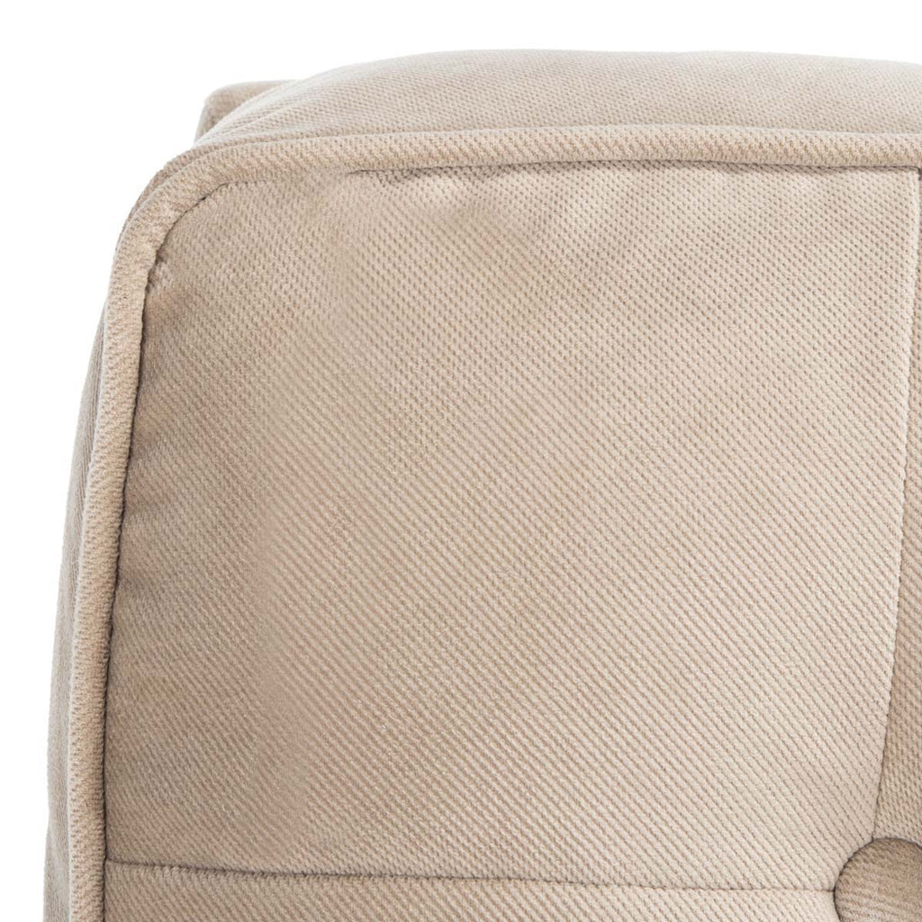 Safavieh Couture Leona Tufted Recliner - Light Brown