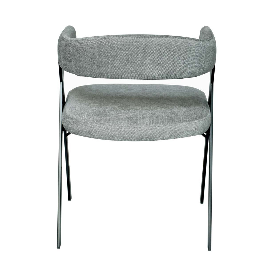 Safavieh Couture Izzy Linen Accent Chair - Granite