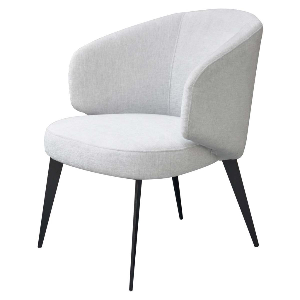Safavieh Couture Bosco Channel Tufted Accent Chair - Nobility White