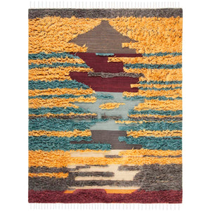 Safavieh Kenya Rug Collection KNY230Q - Red / Gold