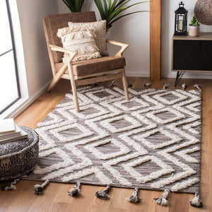 Safavieh Kenya Rug Collection KNY331T - Brown / Ivory