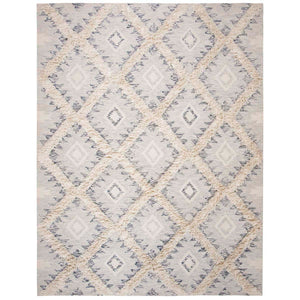 Safavieh Kenya Rug Collection KNY455G - Silver / Ivory
