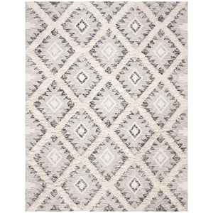 Safavieh Kenya Rug Collection KNY455H - Charcoal / Ivory