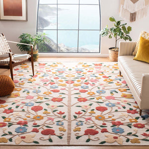 Safavieh Kenya Rug Collection KNY640B - Ivory / Pink