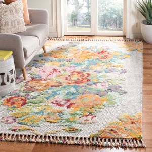 Safavieh Kenya Rug Collection KNY801W - Orange / Light Grey