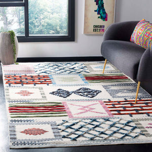 Safavieh Kenya Rug Collection KNY913A - Ivory / Multi