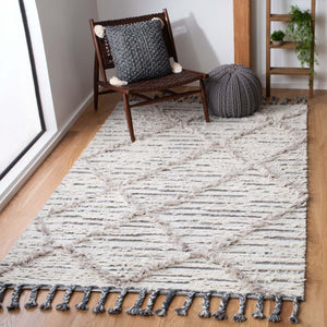 Safavieh Kenya Rug Collection KNY953A - Ivory / Grey