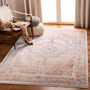 Safavieh Kenitra 600 Rug Collection KRA676G - Grey / Light Blue