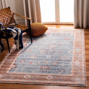 Safavieh Kenitra 600 Rug Collection KRA696N - Blue / Red