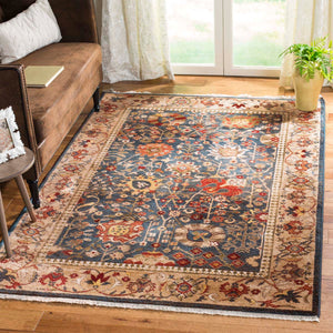 Safavieh Kashan Rug Collection KSN303G - Blue / Tan