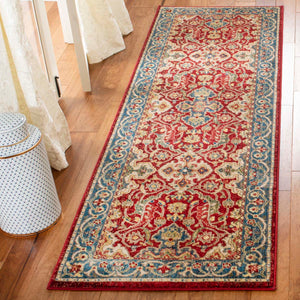 Safavieh Kashan Rug Collection KSN307Q - Red / Blue
