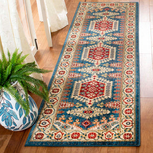 Safavieh Kashan Rug Collection KSN308N - Navy Blue / Ivory