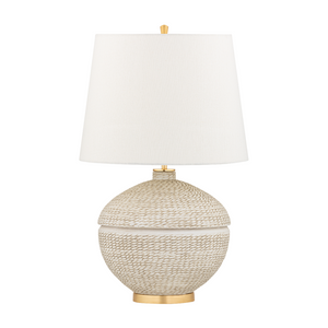 Hudson Valley Lighting 1 Light Table Lamp - Gold Leaf