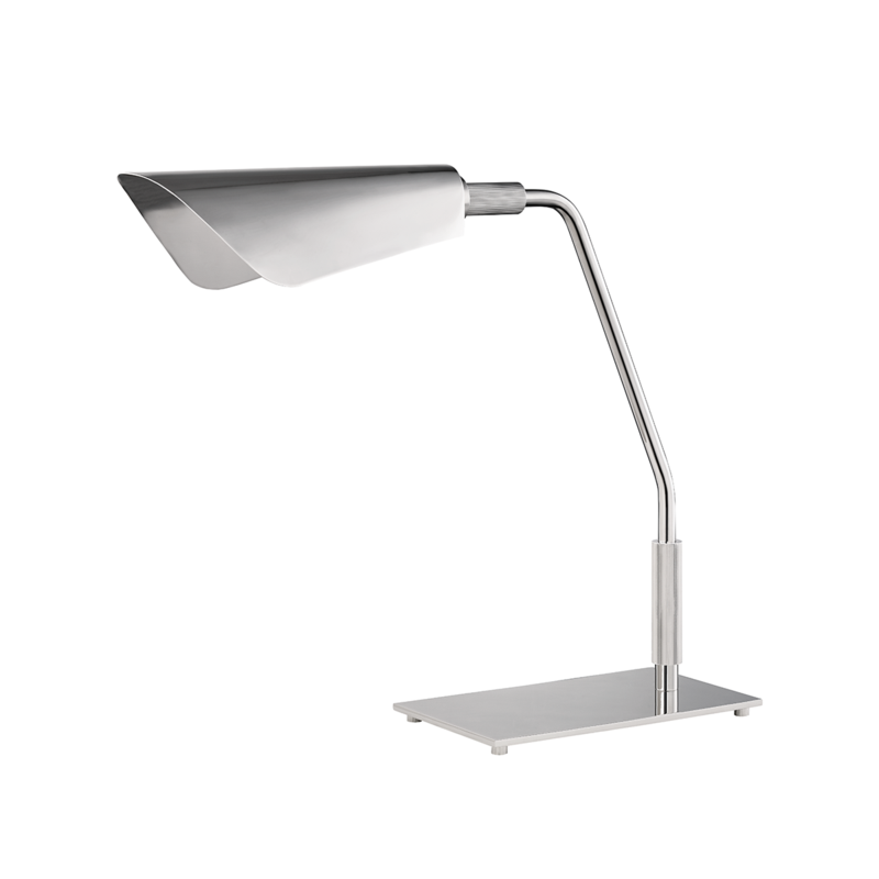 Hudson Valley Lighting 1 Light Table Lamp W/ Metal Shade - Polished Nickel