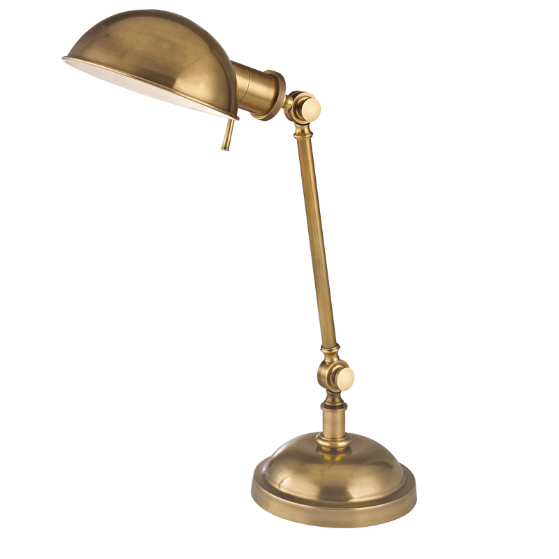 Hudson Valley Lighting 1 Light Table Lamp - Vintage Brass