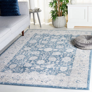 Safavieh Layla Collection, LAY101M - Blue / Ivory Grey