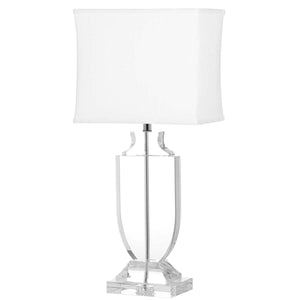 Safavieh Deirdre 28 Inch H Crystal Urn Lamp-Clear
