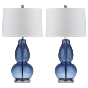 Mercurio 28.5 Inch H Double Gourd Lamp (Set of 2) | Safavieh - LIT4155