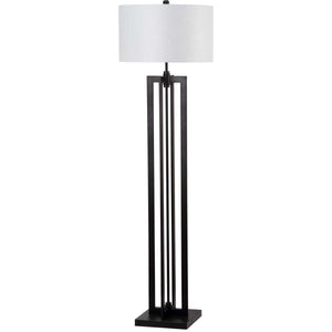 Safavieh Tanya 59 Inch H Tower Floor Lamp - Brown