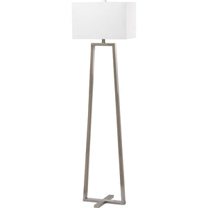 Safavieh Lyell 60 Inch H Floor Lamp - Pewter