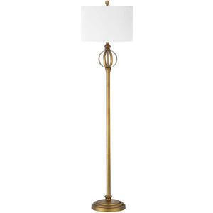 Safavieh Garden 61.5 Inch H Sphere Floor Lamp-Gold