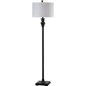 Safavieh Alphie 61 Inch H Floor Lamp-Ebony
