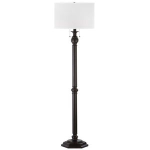 Safavieh Jessie 58.75 Inch H Floor Lamp-Oil Rubbed Bronze (Black)