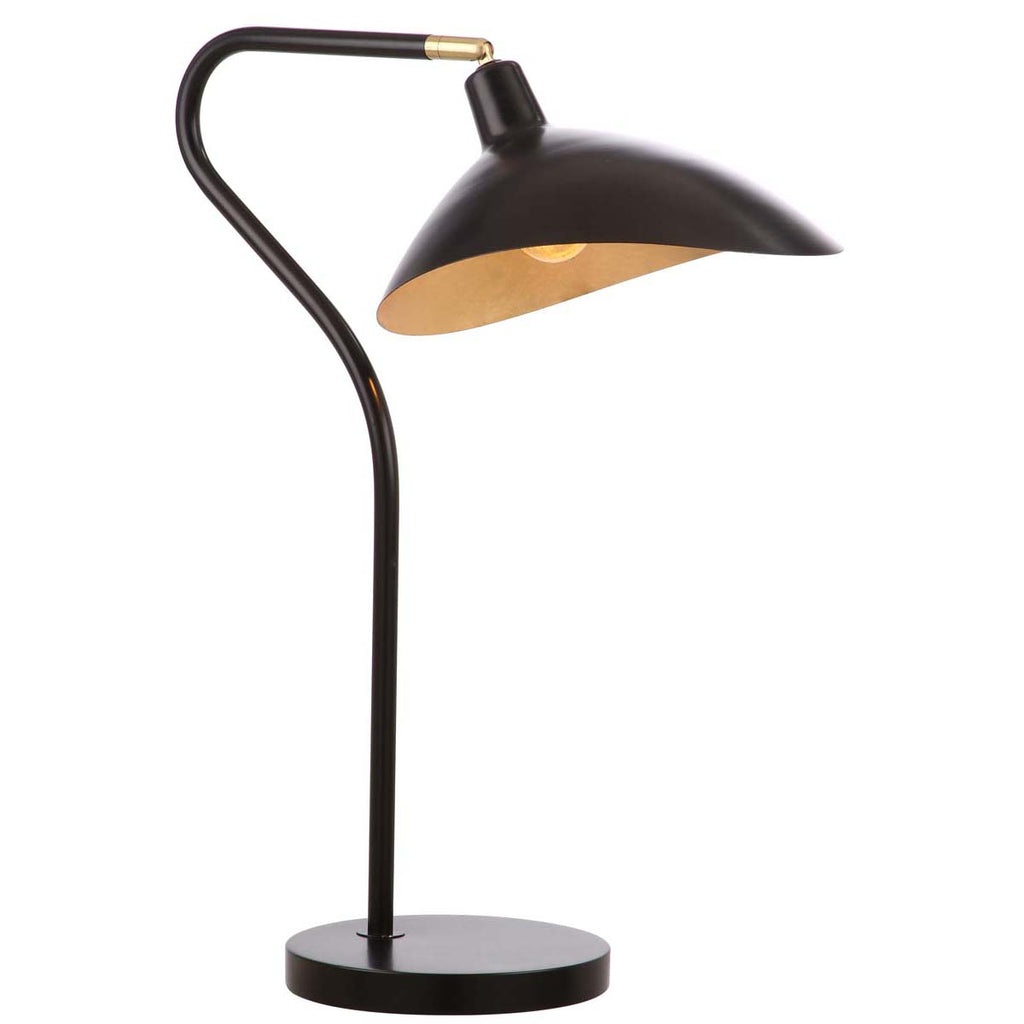 Safavieh Giselle 30 Inch H Adjustable Table Lamp-Black