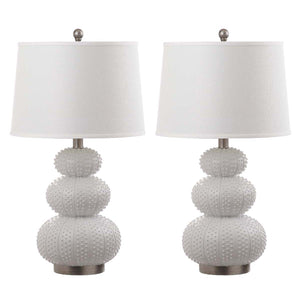 Safavieh Rita 28.5 Inch H Table Lamp-White (Set of 2)