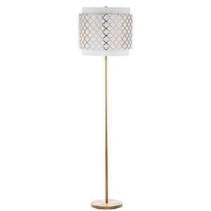 Safavieh Priscilla 61.5 Inch H Floor Lamp-Gold