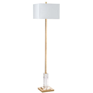 Safavieh Talon 68 Inch H Floor Lamp-Gold/Clear