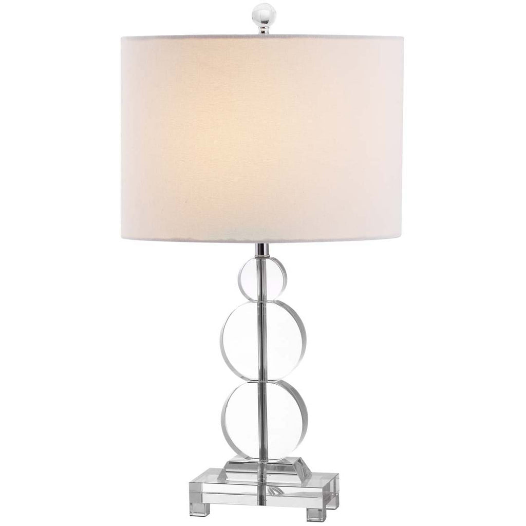 Safavieh Moira 22.5-Inch H Crystal Table Lamp - Clear