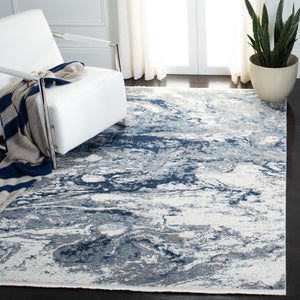 Safavieh Lilypond 800 Rug Collection LLP883F - Grey / Blue