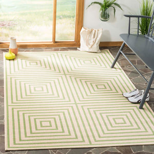 Safavieh Linden 100 Rug Collection LND123V - Cream / Olive