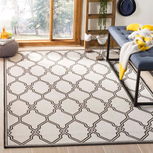 Safavieh Linden 100 Rug Collection LND124A - Light Grey / Charcoal