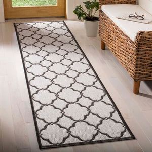 Safavieh Linden 100 Rug Collection LND125A - Light Grey / Charcoal