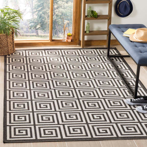 Safavieh Linden 100 Rug Collection LND129A - Light Grey / Charcoal