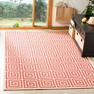 Safavieh Linden 100 Rug Collection LND129Q - Red / Creme