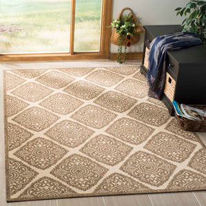 Safavieh Linden 100 Rug Collection LND132C - Cream / Beige