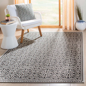Safavieh Linden 100 Rug Collection LND134A - Light Grey / Charcoal