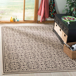 Safavieh Linden 100 Rug Collection LND134U - Creme / Brown