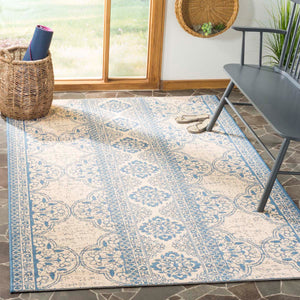 Safavieh Linden 100 Rug Collection LND174M - Blue / Creme