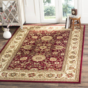Safavieh Lyndhurst Rug Collection LNH212F - Red / Ivory