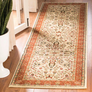 Safavieh Lyndhurst Rug Collection LNH214R - Ivory / Rust