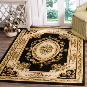 Safavieh Lyndhurst Rug Collection LNH218A - Black / Ivory