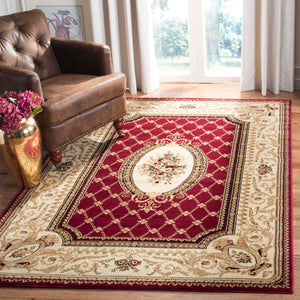Safavieh Lyndhurst Rug Collection LNH223B - Red / Ivory