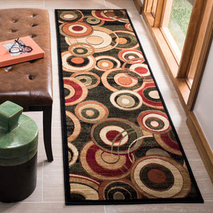 Safavieh Lyndhurst Rug Collection LNH225B - Black / Multi