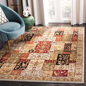 Safavieh Lyndhurst Rug Collection LNH318G - Grey / Multi